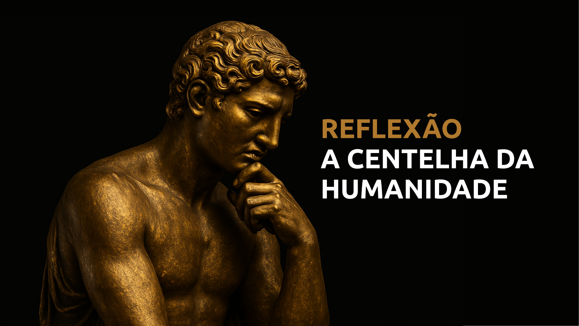 Capa de O Poder da Reflexão: A Centelha da Humanidade